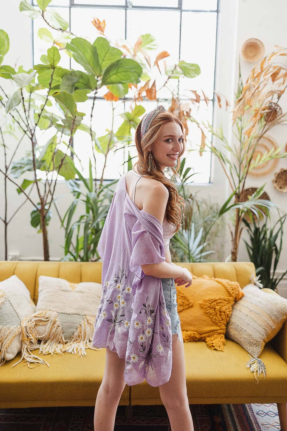 Sunflower Daydream Kimono