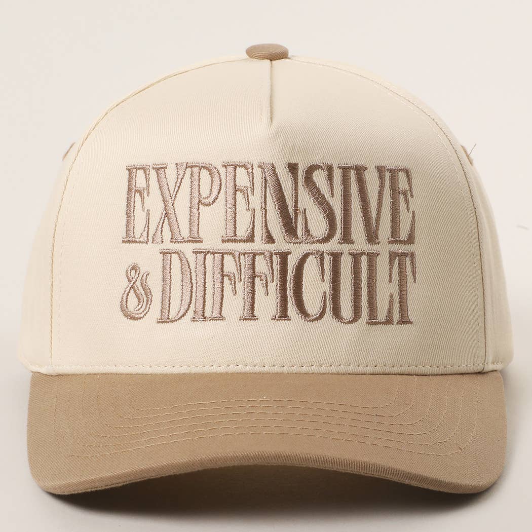 The Expensive & Difficult Hat