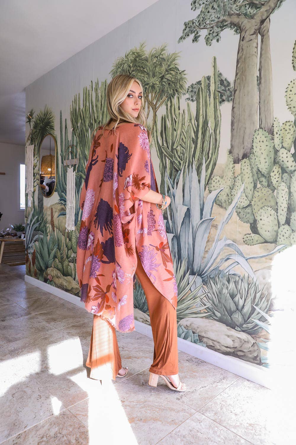 Desert Bloom Kimono