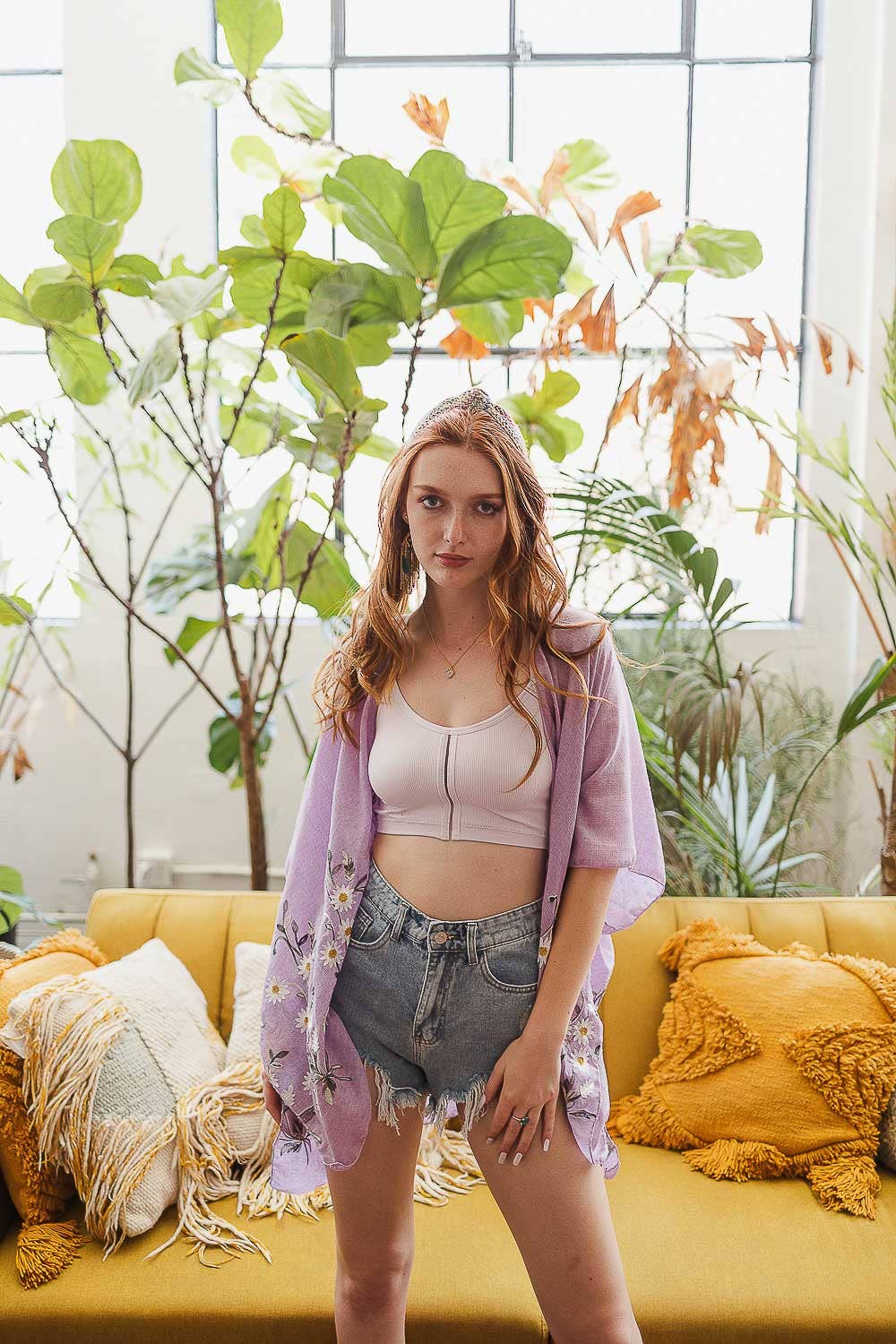 Sunflower Daydream Kimono