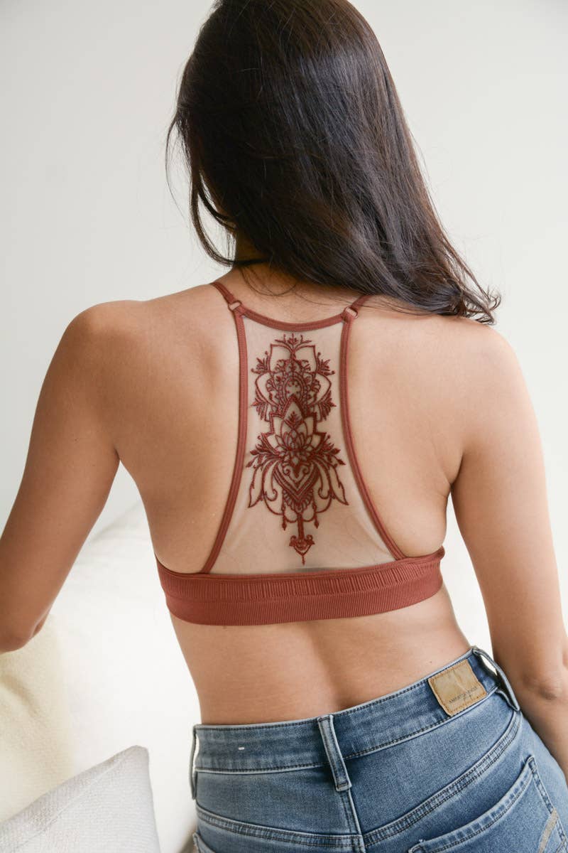 Ink Muse Racerback Bralette