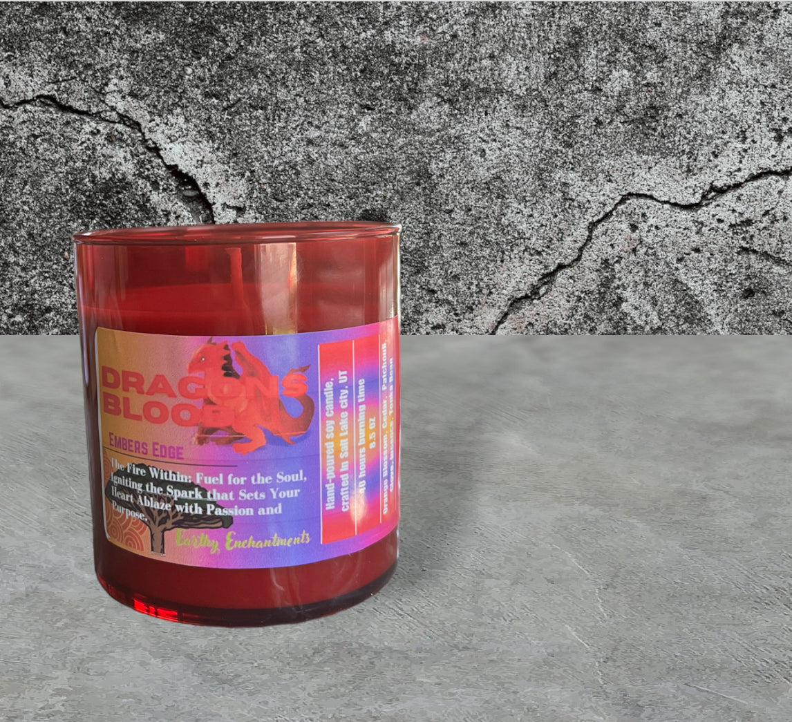 Dragons Blood Soy Candle