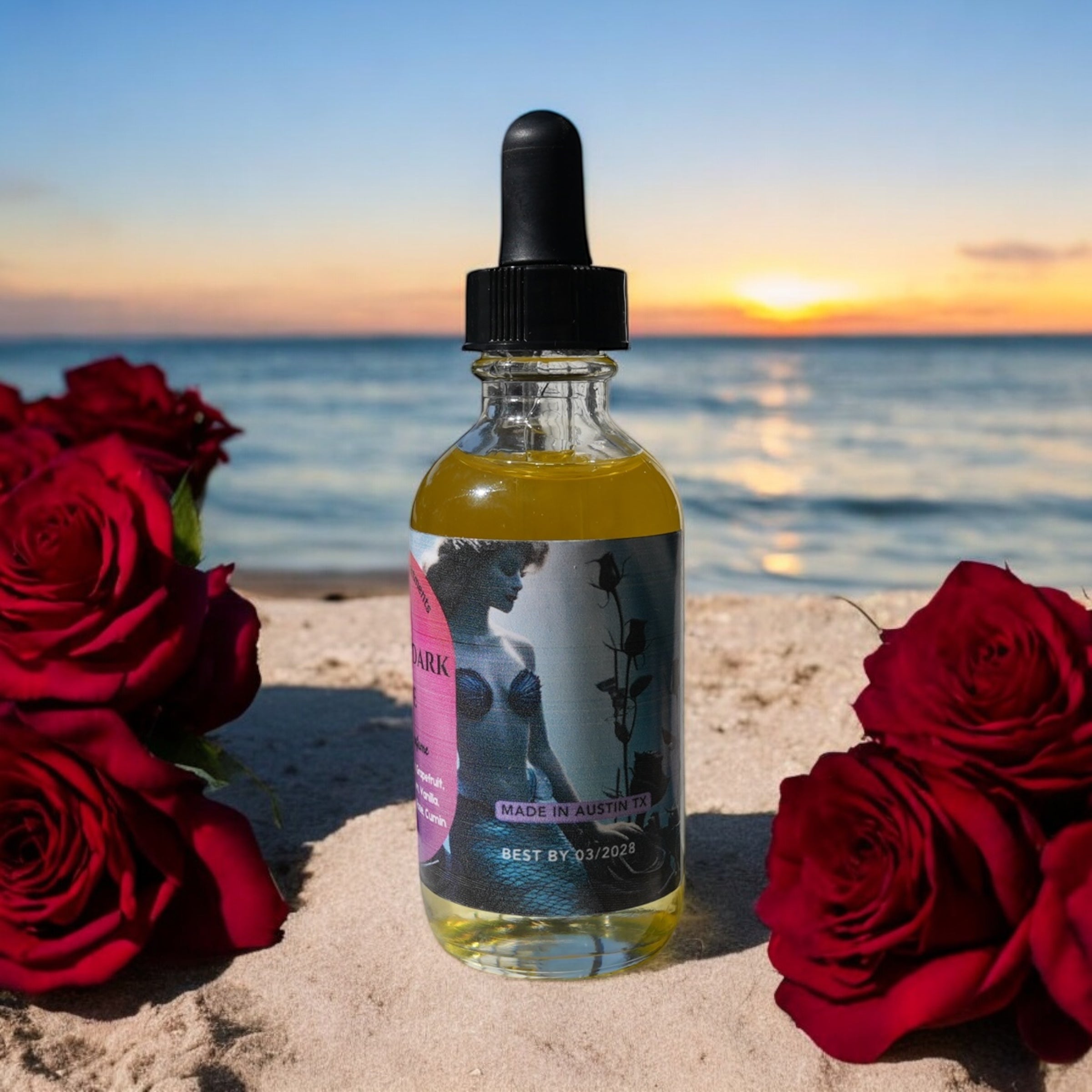 Siren’s Dark Rose Body Oil