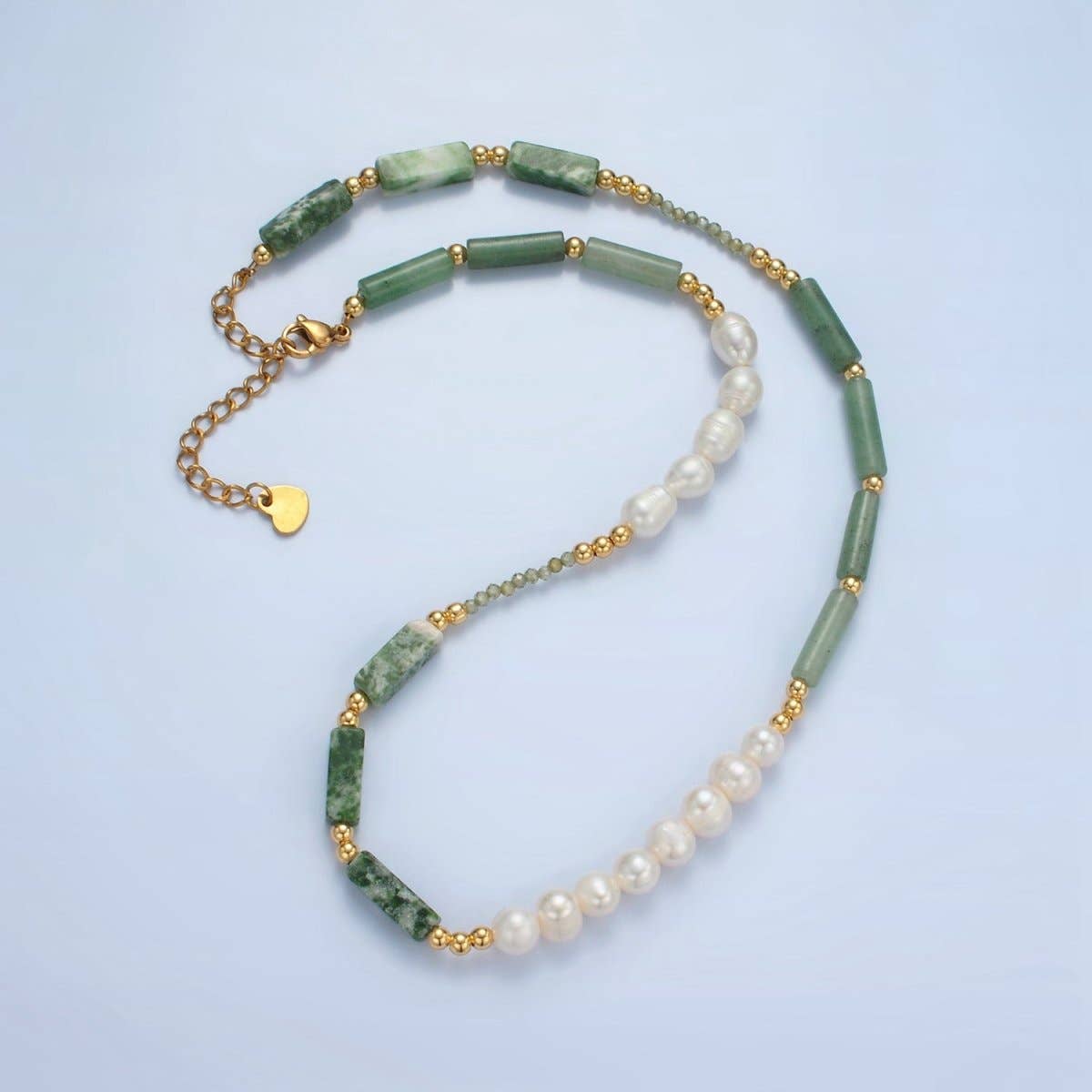 Jade & Pearl Energy Necklace ✨ (Pre-Order)