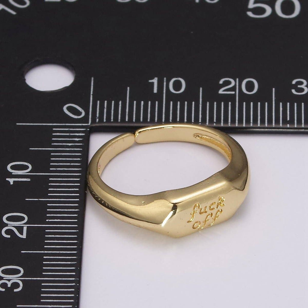 Hot Mess Signet Ring