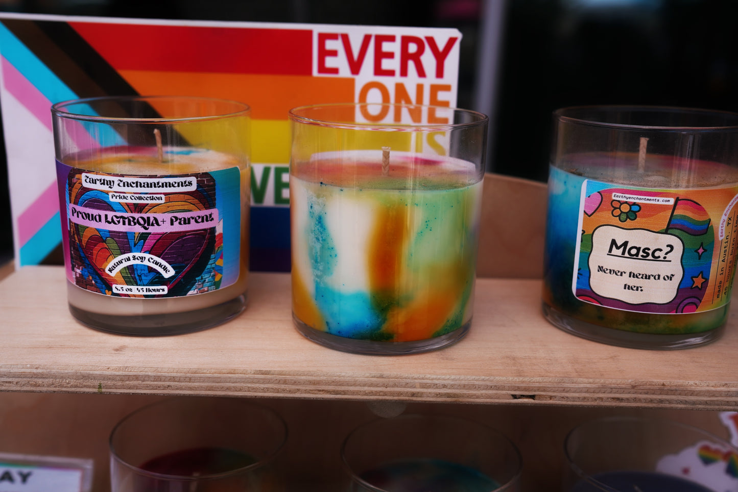 Gay Pride Soy Candles