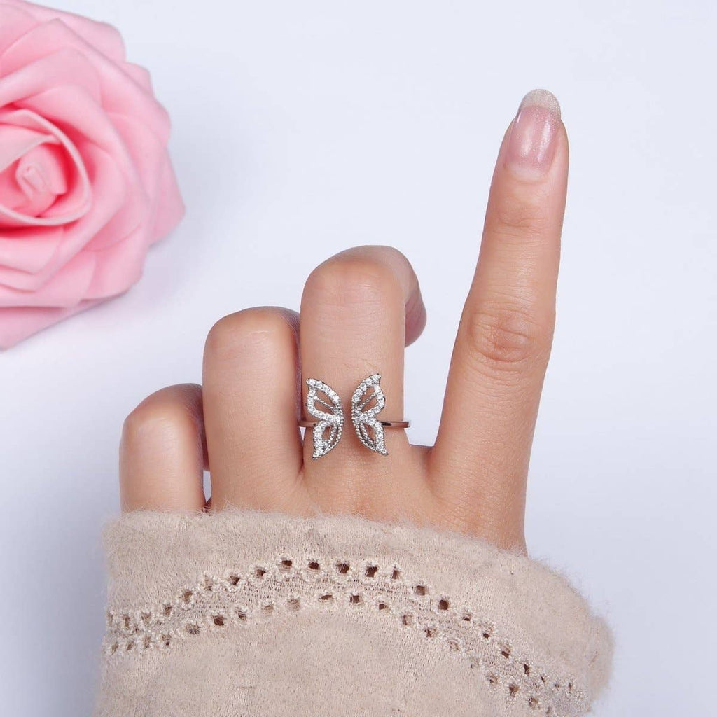 Golden Flutter Ring