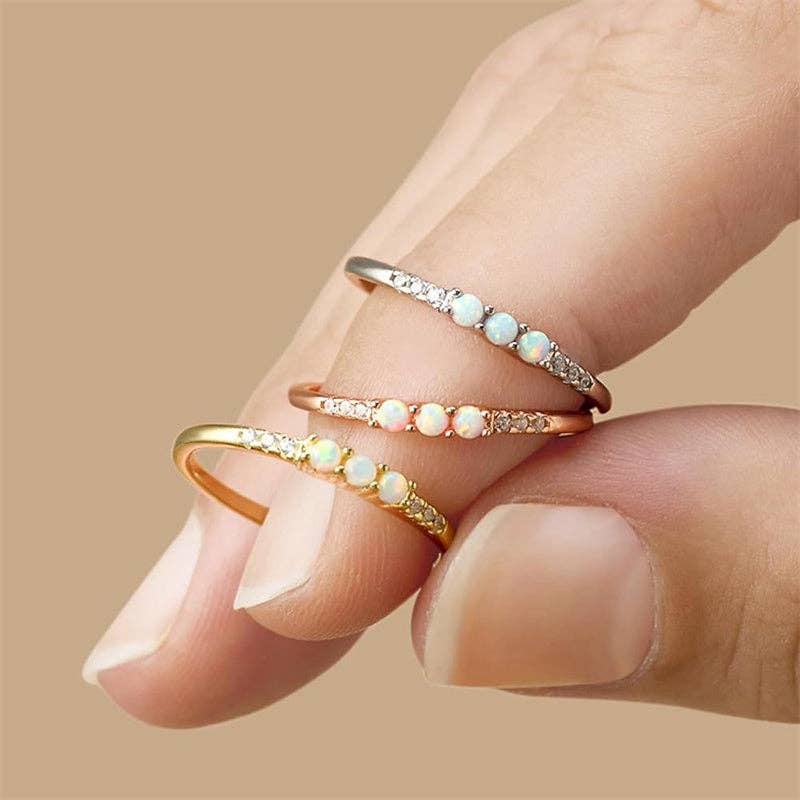 Trinity Opal Ring ✨ (Pre-Order)