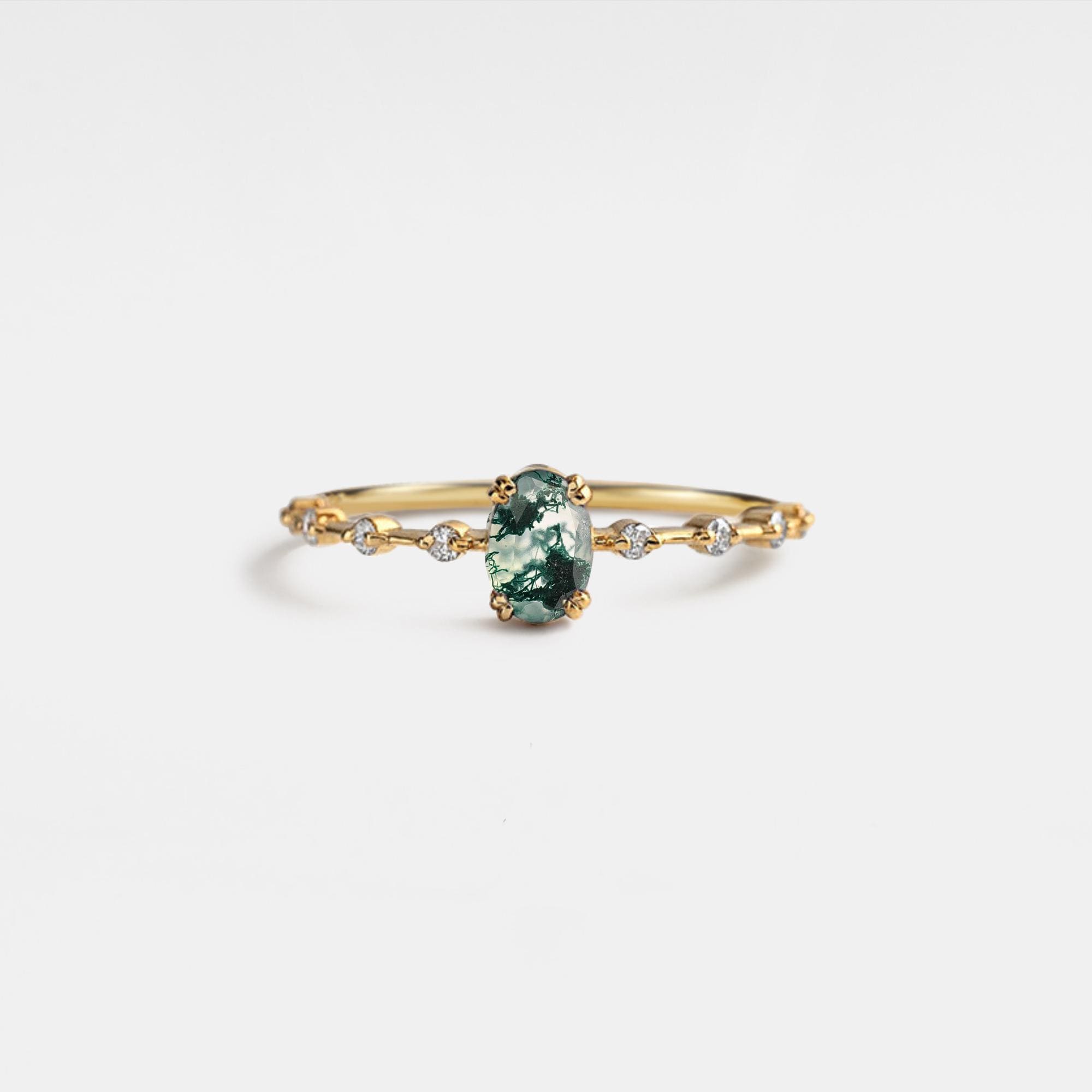 Moss Agate Ring 🌿 (Pre-Order)
