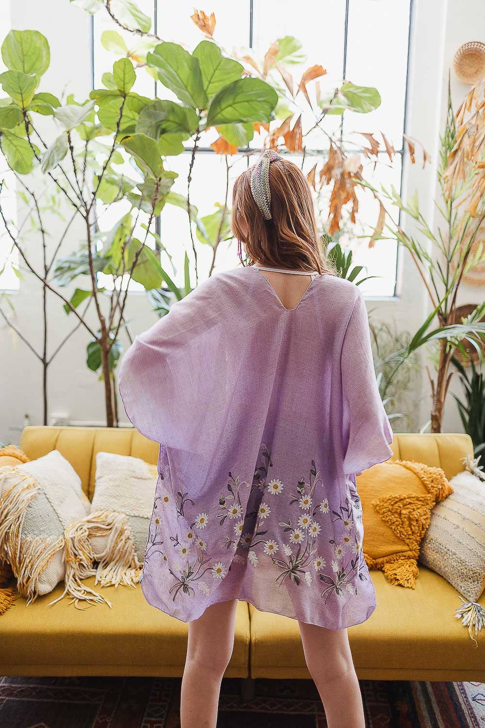 Sunflower Daydream Kimono