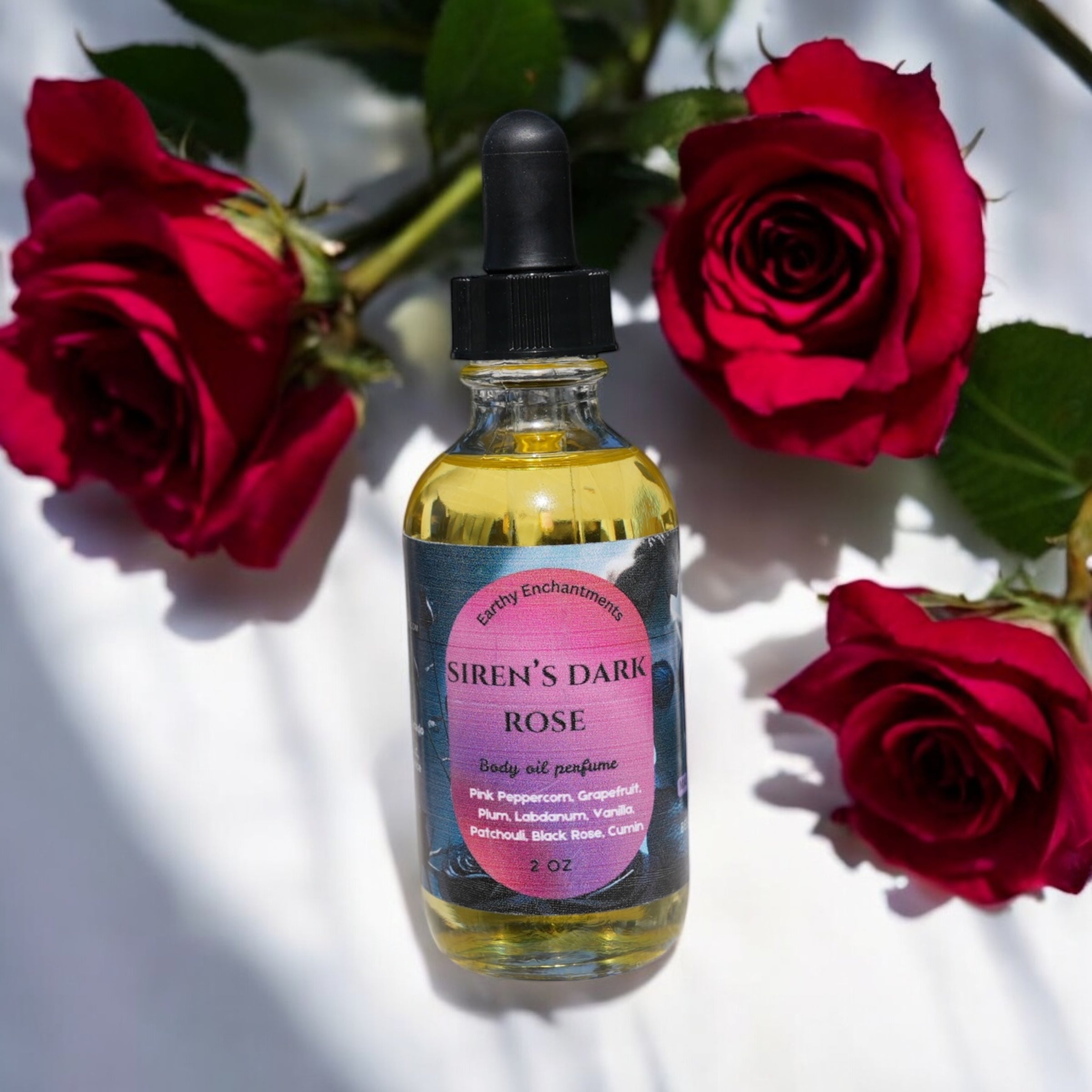 Siren’s Dark Rose Body Oil