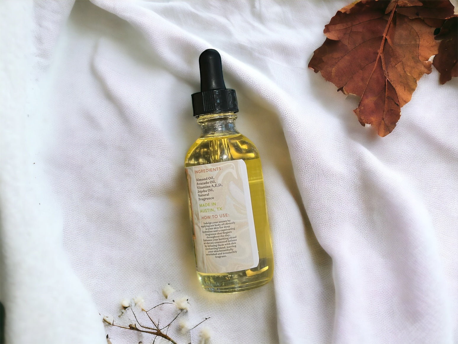 Vanilla & Patchouli Body Oil