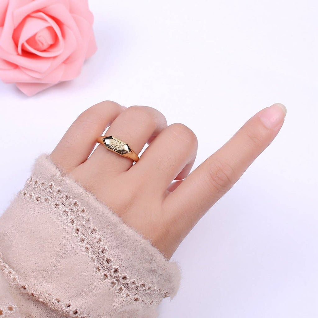 Hot Mess Signet Ring