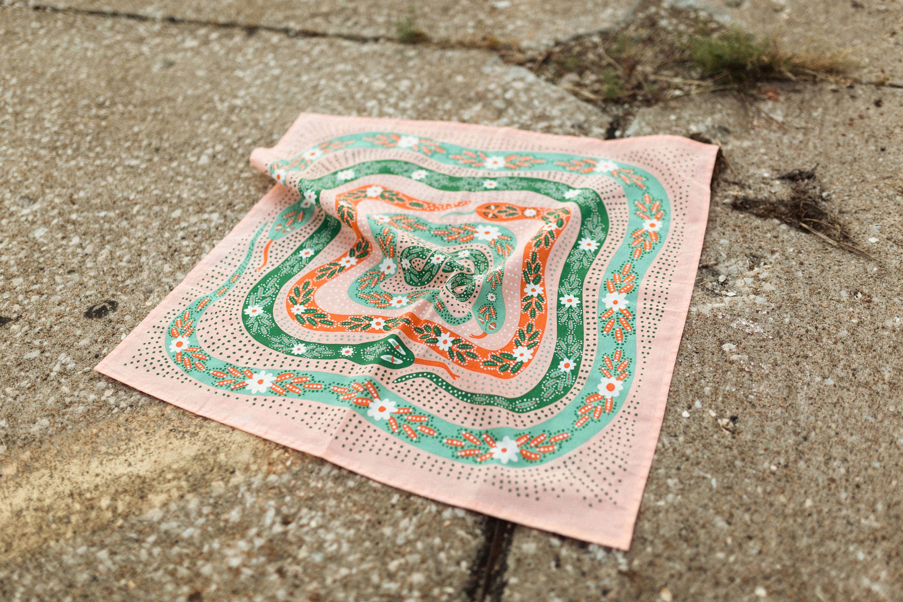 Serpent Bloom Bandana