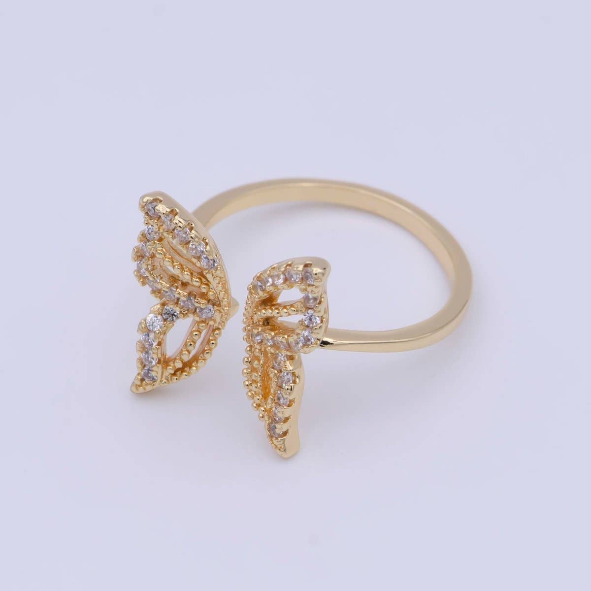 Golden Flutter Ring