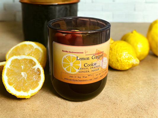 Lemon Ginger Cookie Soy Candle