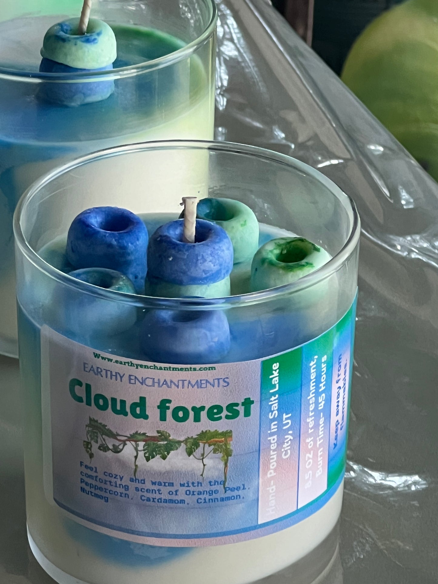 Cloud Forest Candle: Serenity in a jar