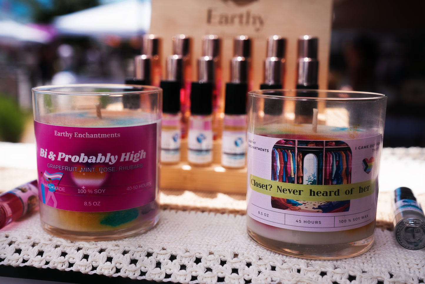 Gay Pride Soy Candles