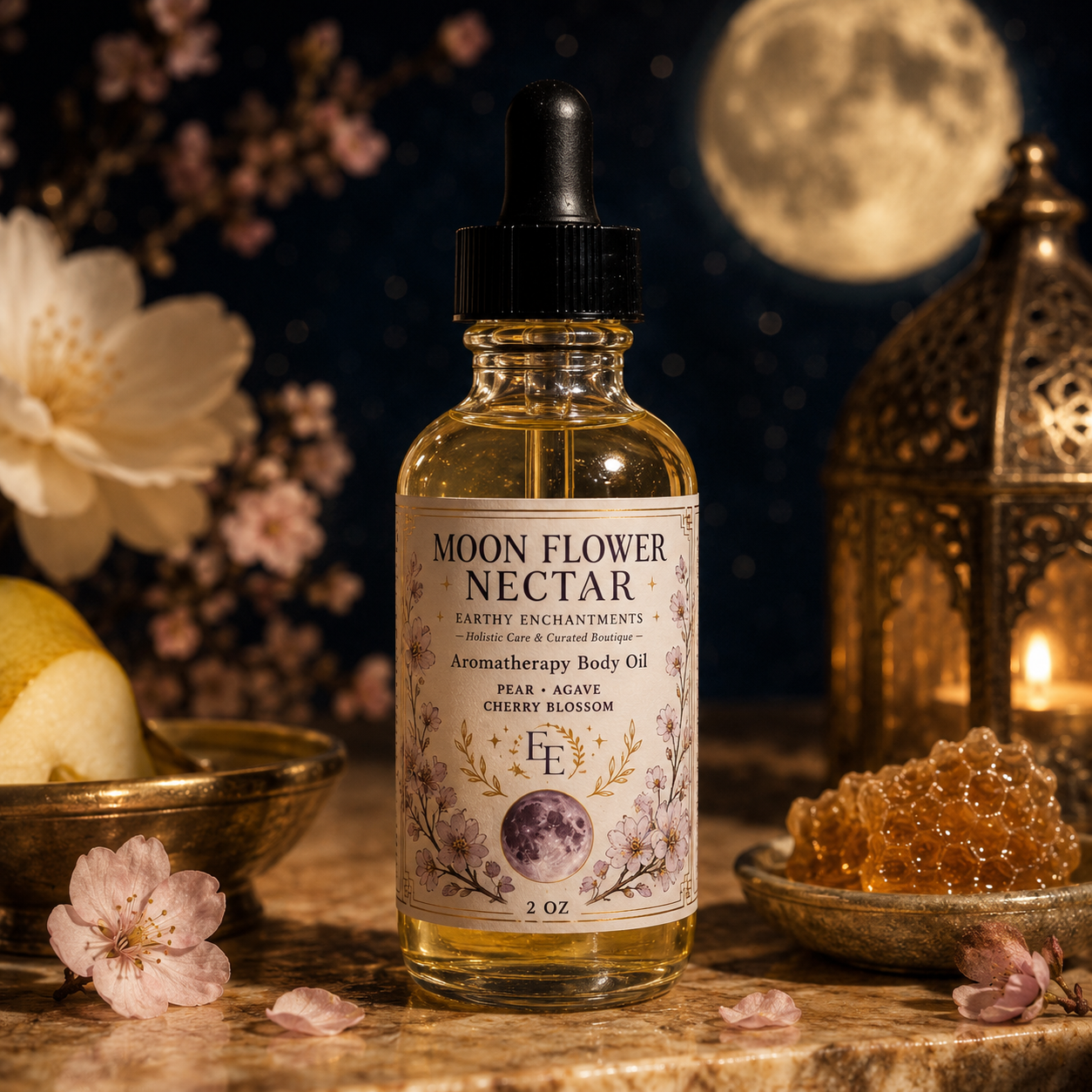 Moon Flower Nectar Body Oil (2 & 4 OZ)