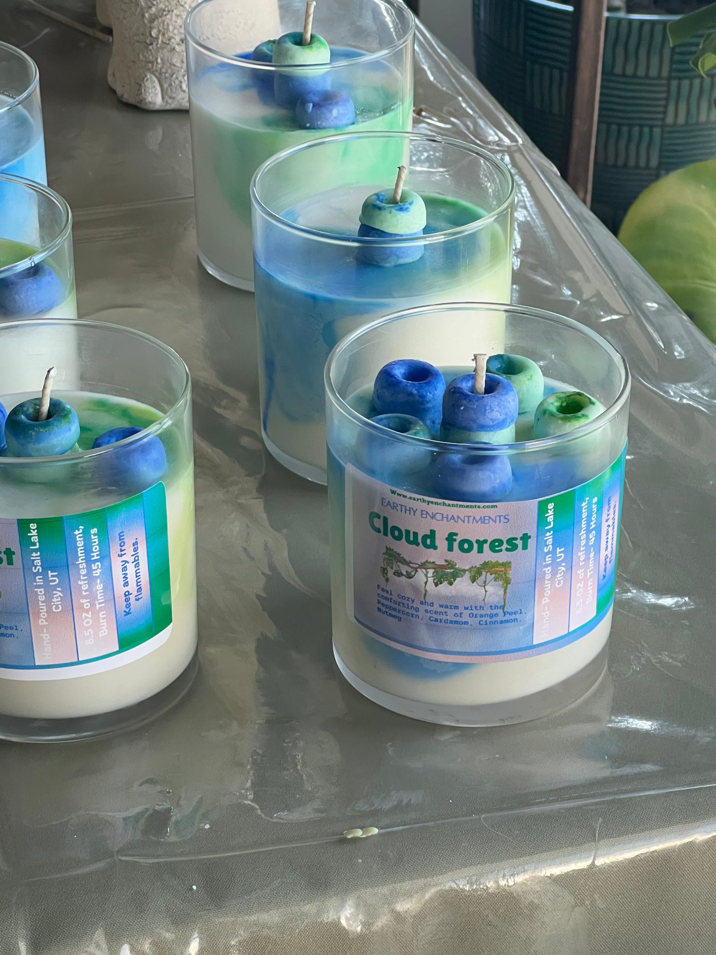 Cloud Forest Candle: Serenity in a jar