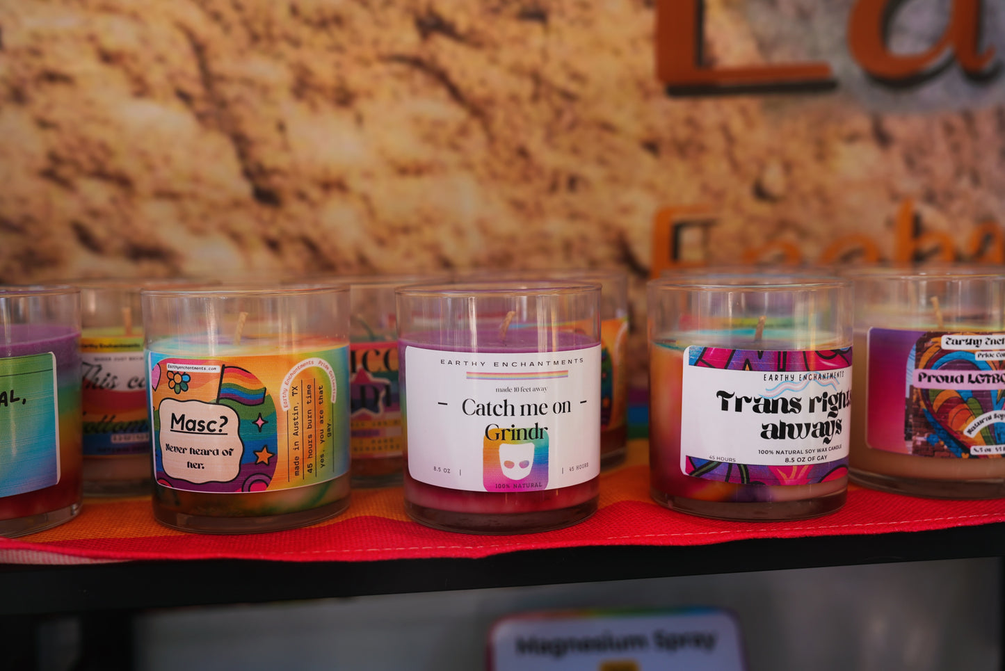 Gay Pride Soy Candles