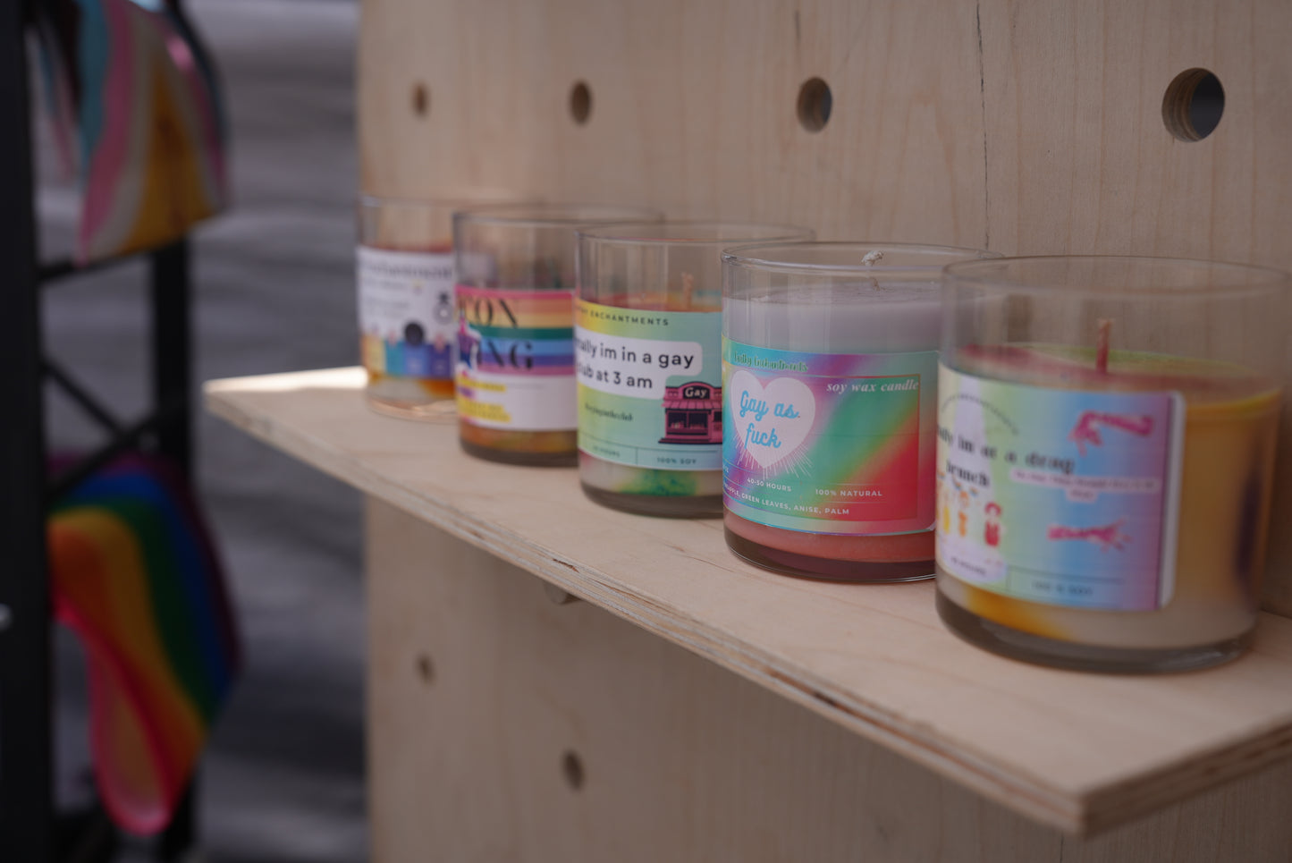 Gay Pride Soy Candles