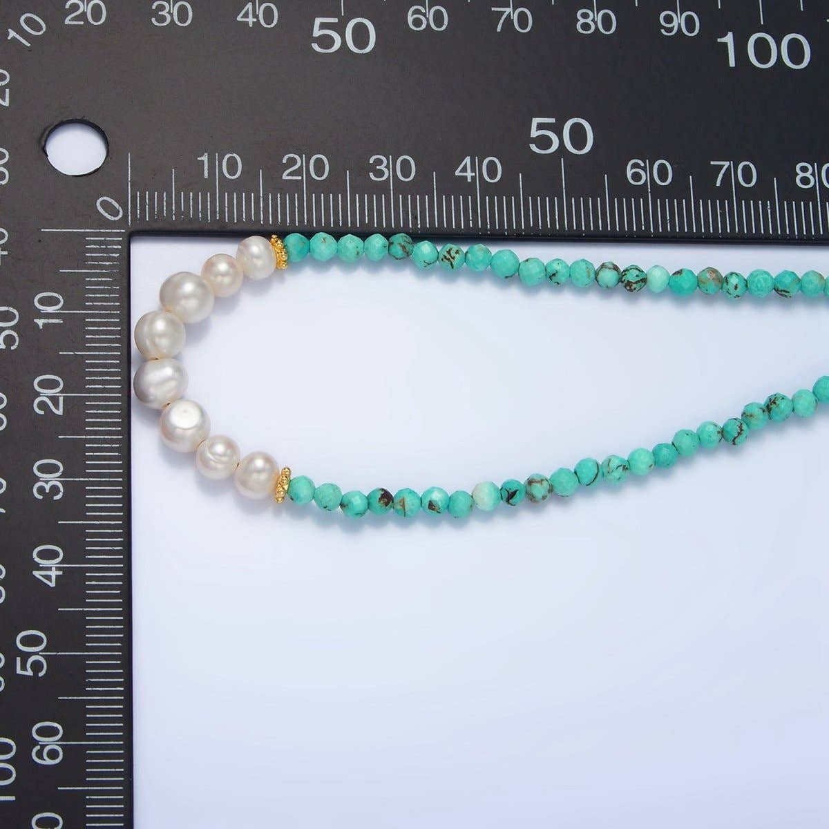Turquoise + Pearl Choker ✨ (Pre-Order)