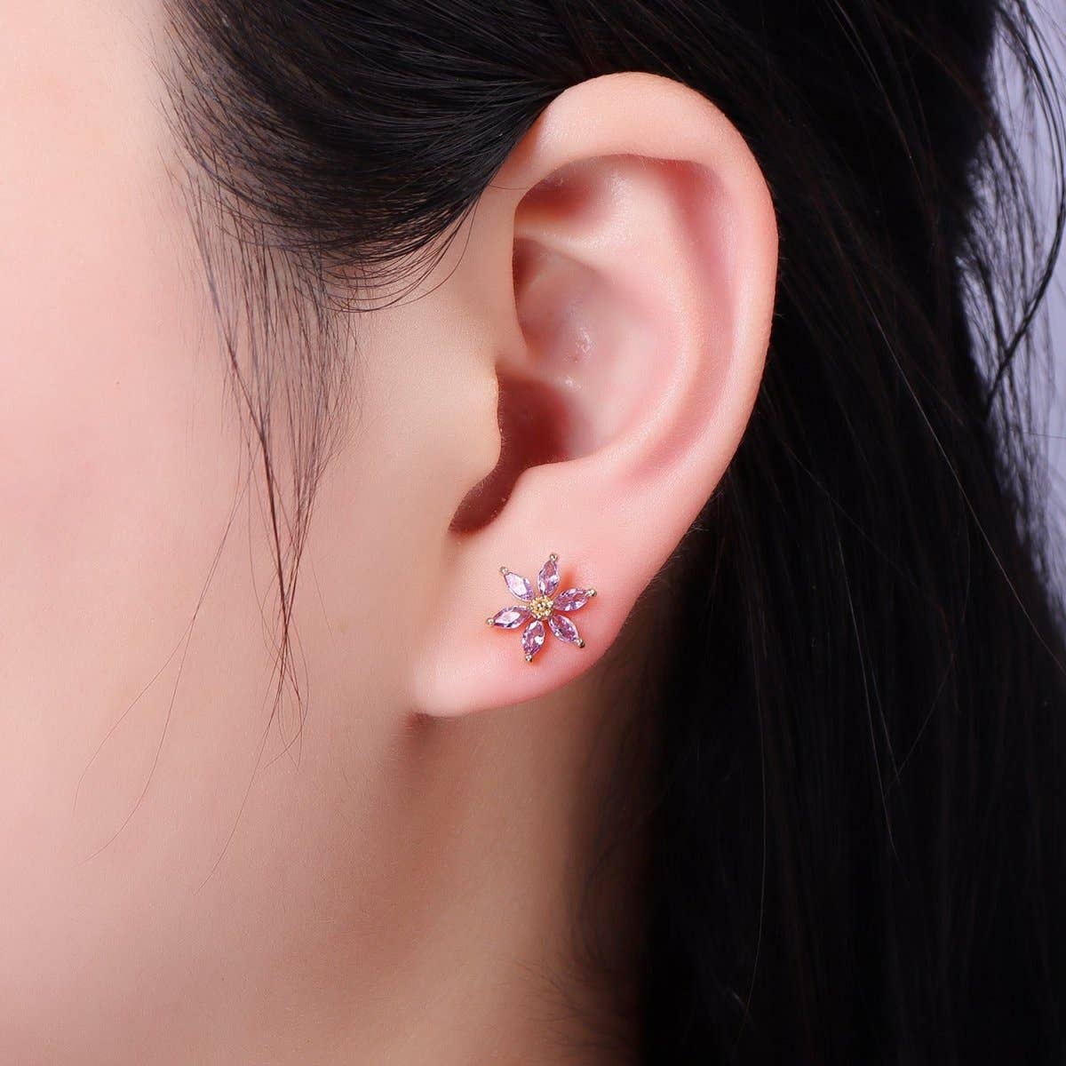 Petal Glow Studs