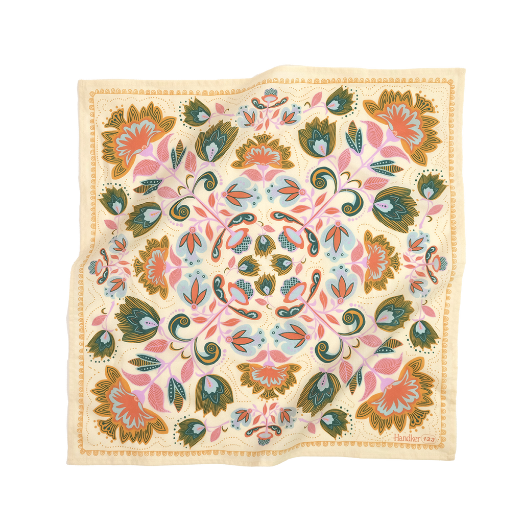 Sunset Bloom Bandana